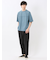 カウラ/kaule ポンチピンタック クルーネック半袖Tシャツ