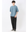 カウラ/kaule ポンチピンタック クルーネック半袖Tシャツ