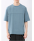 カウラ/kaule ポンチピンタック クルーネック半袖Tシャツ