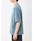 カウラ/kaule ポンチピンタック クルーネック半袖Tシャツ