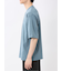 カウラ/kaule ポンチピンタック クルーネック半袖Tシャツ