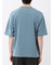 カウラ/kaule ポンチピンタック クルーネック半袖Tシャツ