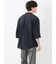 カウラ/Kaule リネンライク バンドカラー 7分袖シャツ