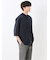 カウラ/Kaule リネンライク バンドカラー 7分袖シャツ