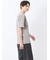 ジグザグジャガード クルーネック半袖Tシャツ