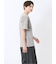 ジグザグジャガード クルーネック半袖Tシャツ