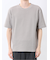 ジグザグジャガード クルーネック半袖Tシャツ