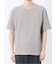 ジグザグジャガード クルーネック半袖Tシャツ