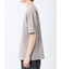 ジグザグジャガード クルーネック半袖Tシャツ
