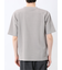 ジグザグジャガード クルーネック半袖Tシャツ