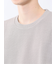 ジグザグジャガード クルーネック半袖Tシャツ