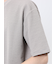 ジグザグジャガード クルーネック半袖Tシャツ