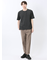 ジグザグジャガード クルーネック半袖Tシャツ