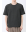 ジグザグジャガード クルーネック半袖Tシャツ