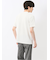 バイヤスジャガード Vネック半袖Tシャツ