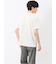 バイヤスジャガード Vネック半袖Tシャツ
