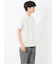 バイヤスジャガード Vネック半袖Tシャツ