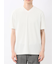 バイヤスジャガード Vネック半袖Tシャツ