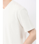 バイヤスジャガード Vネック半袖Tシャツ