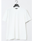 バイヤスジャガード Vネック半袖Tシャツ