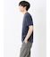バイヤスジャガード Vネック半袖Tシャツ