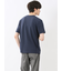 バイヤスジャガード Vネック半袖Tシャツ