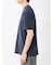 バイヤスジャガード Vネック半袖Tシャツ