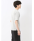 格子柄ジャガード クルーネック半袖Tシャツ