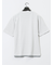 格子柄ジャガード クルーネック半袖Tシャツ
