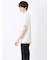 ストライプジャガード クルーネック半袖Tシャツ