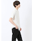ストライプジャガード クルーネック半袖Tシャツ