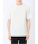 ストライプジャガード クルーネック半袖Tシャツ