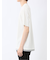 ストライプジャガード クルーネック半袖Tシャツ