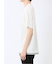 ストライプジャガード クルーネック半袖Tシャツ