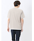 ストライプジャガード クルーネック半袖Tシャツ