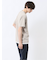 ストライプジャガード クルーネック半袖Tシャツ