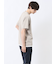 ストライプジャガード クルーネック半袖Tシャツ