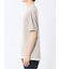 ストライプジャガード クルーネック半袖Tシャツ
