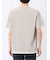 ストライプジャガード クルーネック半袖Tシャツ