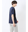 ストライプジャガード クルーネック半袖Tシャツ
