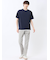ストライプジャガード クルーネック半袖Tシャツ