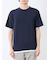 ストライプジャガード クルーネック半袖Tシャツ