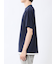 ストライプジャガード クルーネック半袖Tシャツ