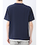 ストライプジャガード クルーネック半袖Tシャツ