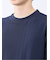 ストライプジャガード クルーネック半袖Tシャツ