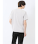 ヘリンボンジャガード キーネック半袖Tシャツ