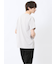 ヘリンボンジャガード キーネック半袖Tシャツ