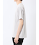 ヘリンボンジャガード キーネック半袖Tシャツ