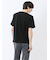 ヘリンボンジャガード キーネック半袖Tシャツ