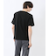 ヘリンボンジャガード キーネック半袖Tシャツ